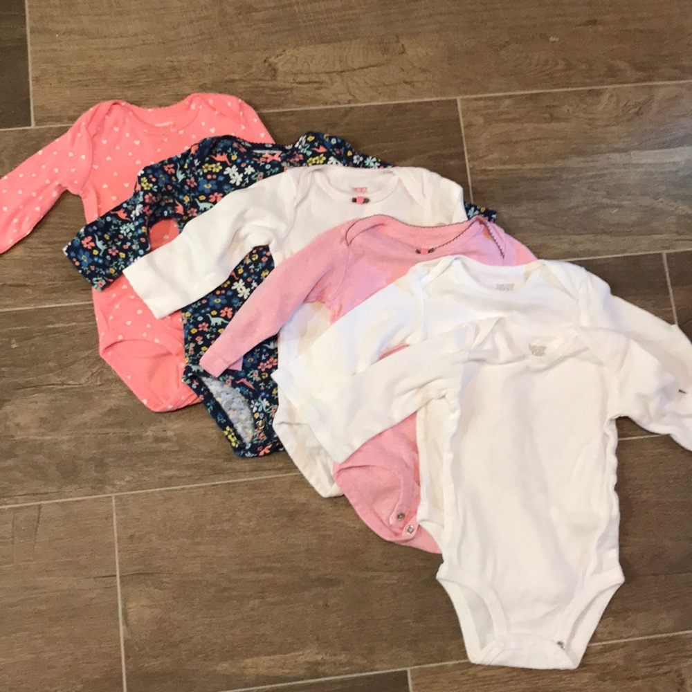 Long sleeve 6 month onesies